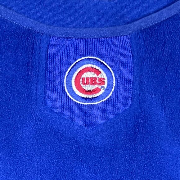 Vintage Chicago Cubs MLB Sweatshirt Men’s XL Blue Sweater Long Sleeve Fleece - Picture 4 of 13